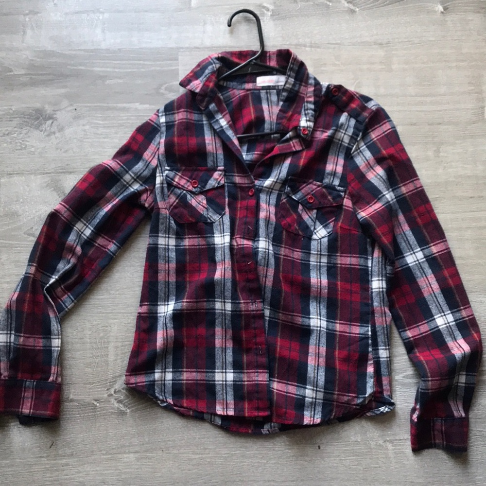 Long sleeve flannel